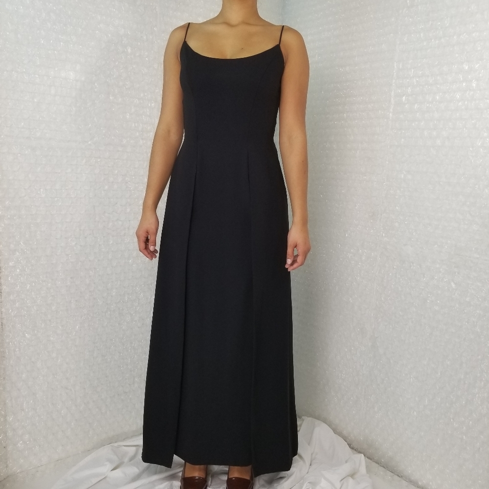 Luis Estévez 1950s side panel cocktail dress